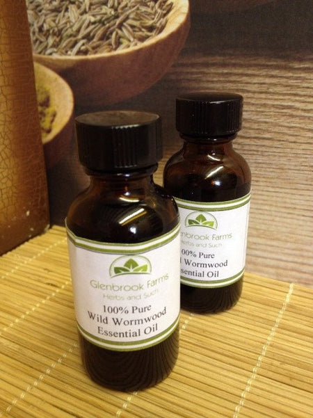 Wormwood Essential Oil from www.glenbrookfarm.com